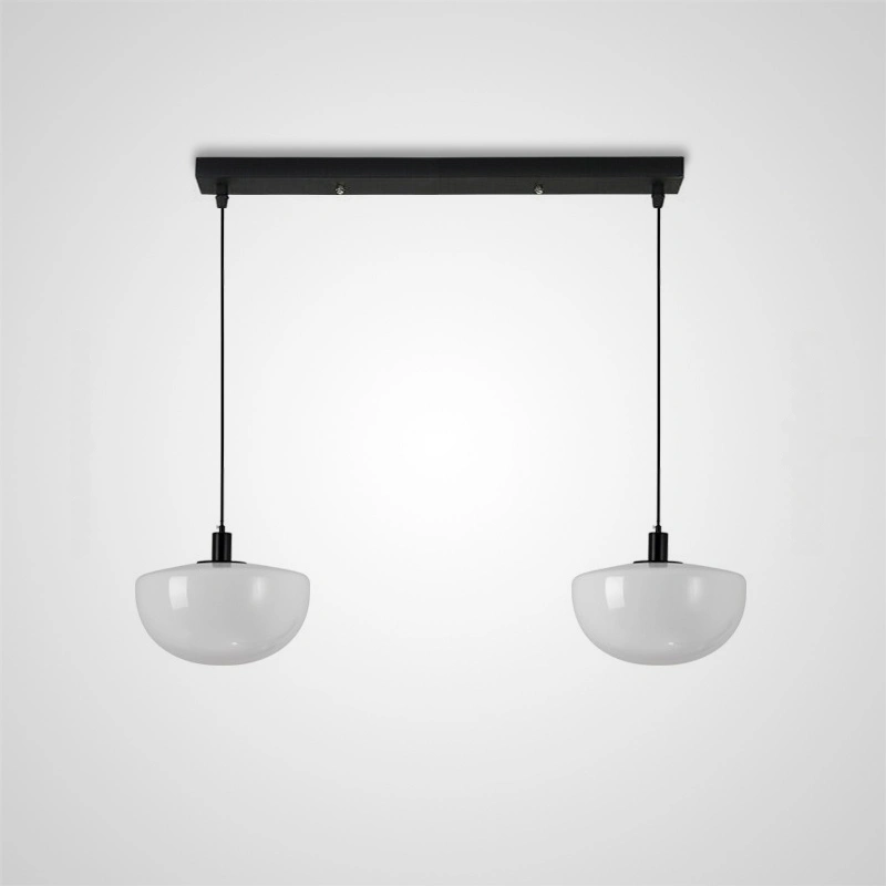 2 подвеса. Размер L. Молочное стекло