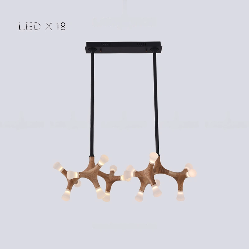 18 ламп. Цвет Светлое Дерево