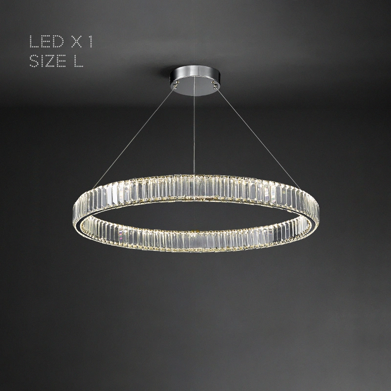 Одно кольцо. 80 см. Цвет Хром