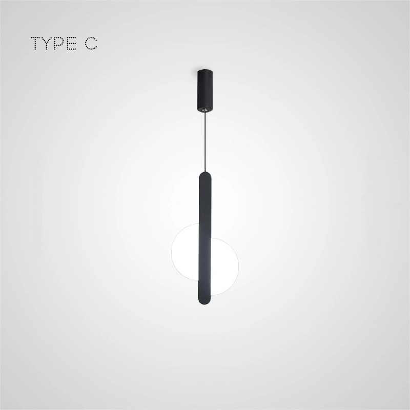 Модель C. Черный цвет. Теплый свет