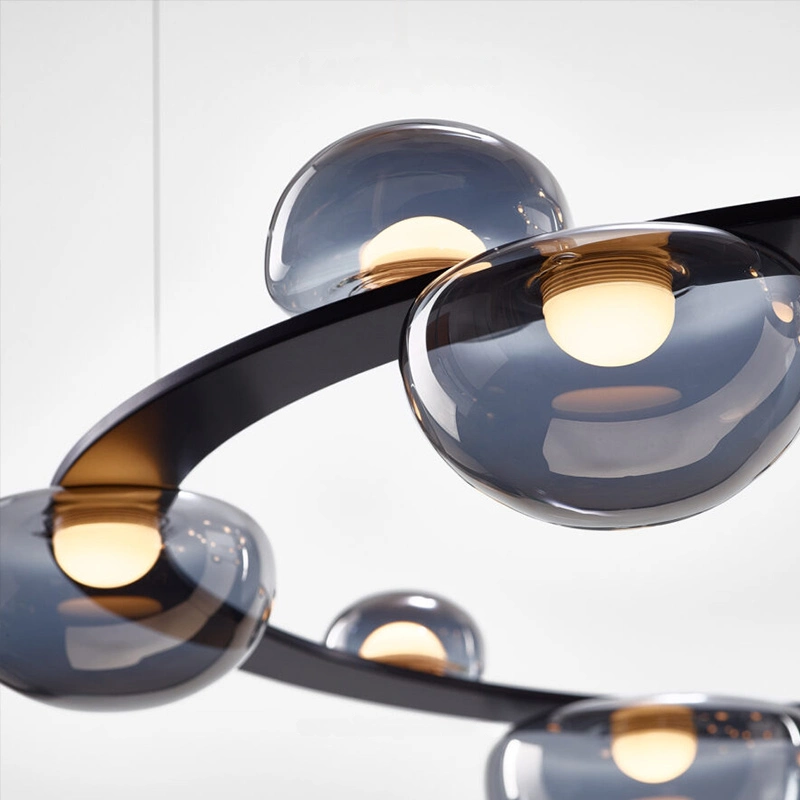 Кольцевые люстры и светильники EDISON Ring chandelier