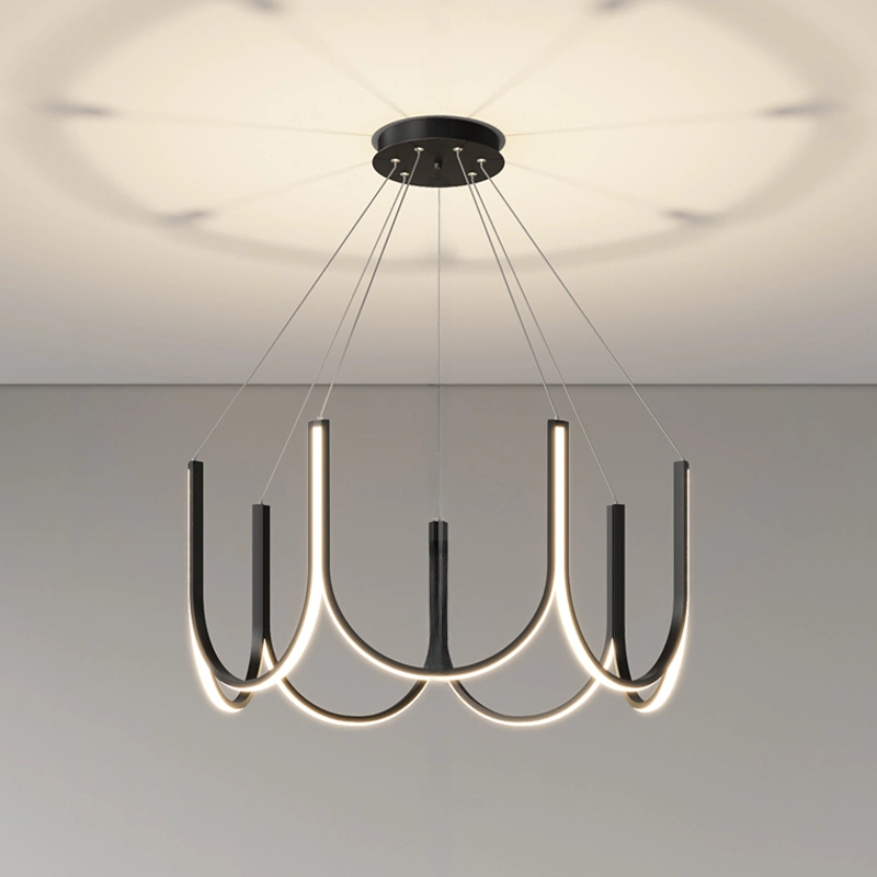 Кольцевые люстры и светильники ULLA Ring chandelier
