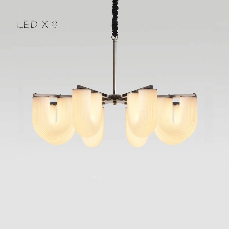 8 ламп. Цвет Черный