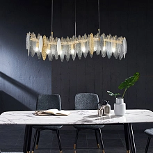 Реечный, рядный светильник RISSA WAVE