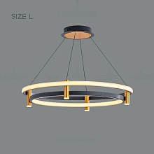 Кольцевые люстры и светильники GISELLA