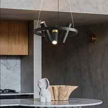 Кольцевые люстры и светильники SPOOR