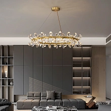 Кольцевые люстры и светильники GLORIOLE RING Ring chandelier