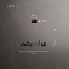Кольцевые люстры и светильники LEEDS RING