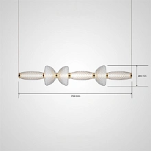 Реечный, рядный светильник HOLM LONG Linear light
