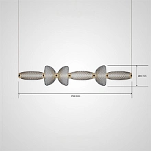 Реечный, рядный светильник HOLM LONG Linear light