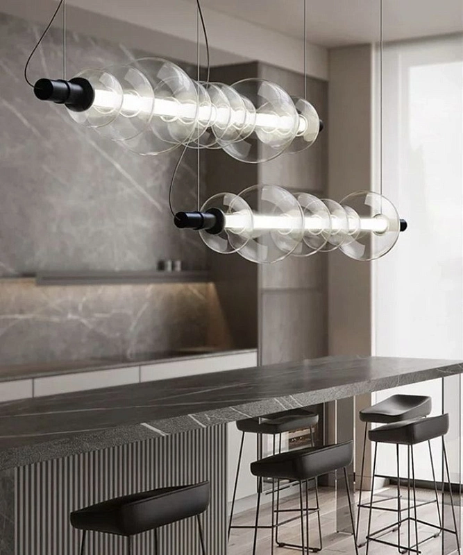 Реечный, рядный светильник BARRY LONG PEARL Linear light
