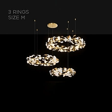 Кольцевые люстры и светильники JULIETTA COMBO