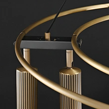 Кольцевые люстры и светильники TRIGGER CH