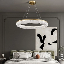 Кольцевые люстры и светильники NELIUS WAVY Ring chandelier