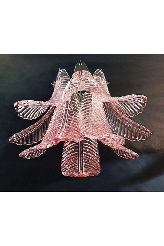 Настенный светильник Murano Wall Lamp 10 Pink Felchi Glass