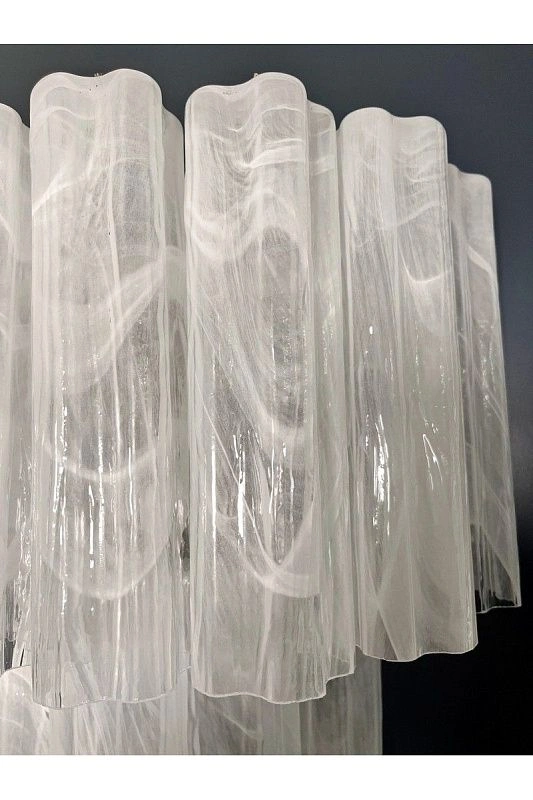 Настенный светильник Murano Wall Lamp 13 Alabaster White Glass Tubes