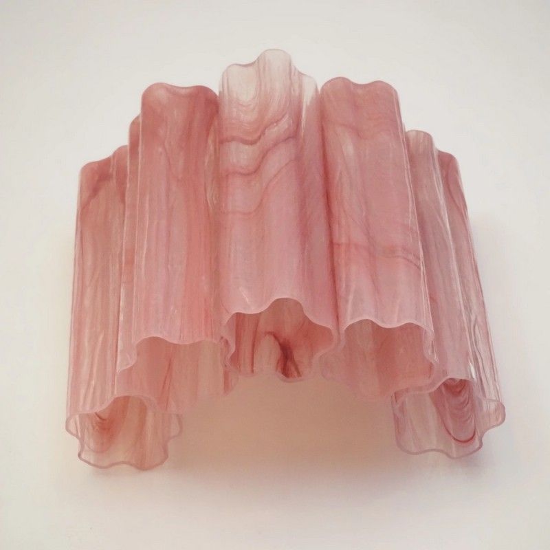 Настенный светильник Murano Wall Lamp 5 Pink Alabaster Glass Tubes