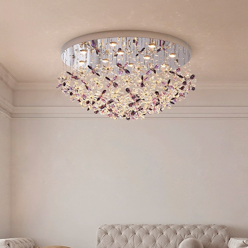Потолочная люстра CHARA AMETHYST CH Ceiling chandelier