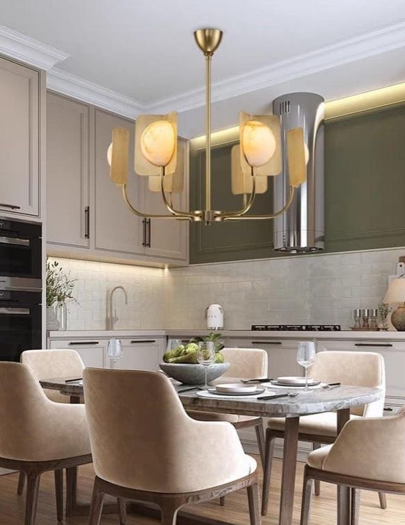 Люстра Golden petals 6L