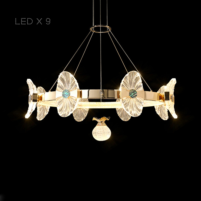 Кольцевые люстры и светильники LOCUS LUX
