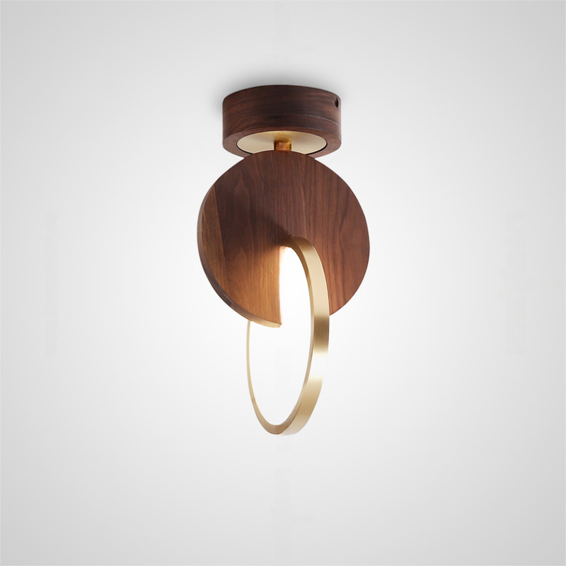 Потолочный светильник GLATT WOOD CH