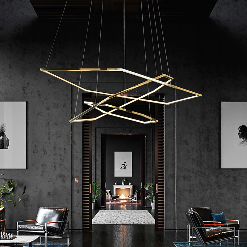 Кольцевые люстры и светильники IMPRESS LUX
