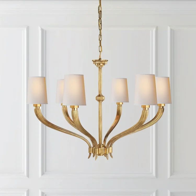 Люстра Visual Comfort RUHLMANN LARGE GOLD 8L