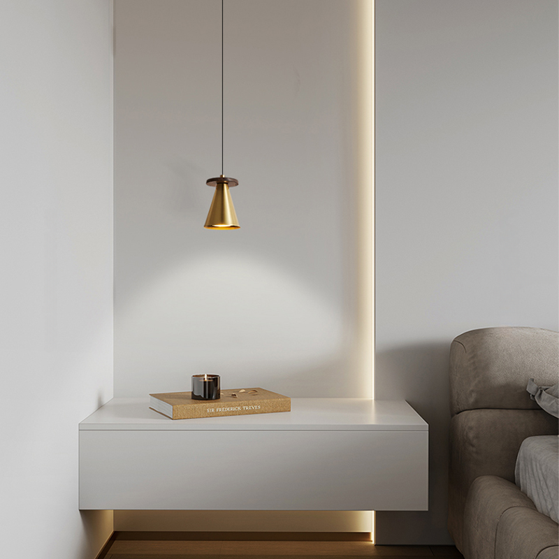 Подвесной светильник PIET CONE WOOD