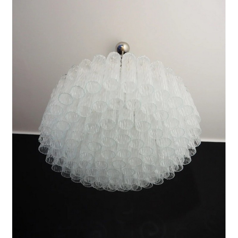 Винтажная люстра Murano Chandelier 101-01 Clear Glass Tubes