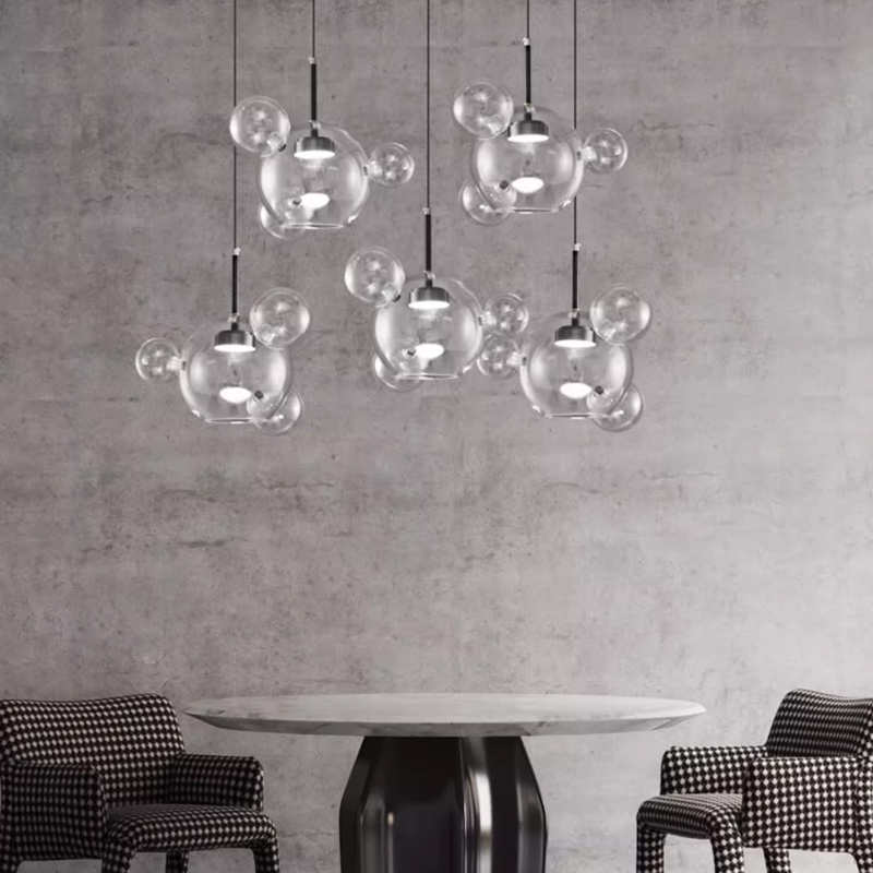 Подвесной светильник BUBBLE B BLACK LUX