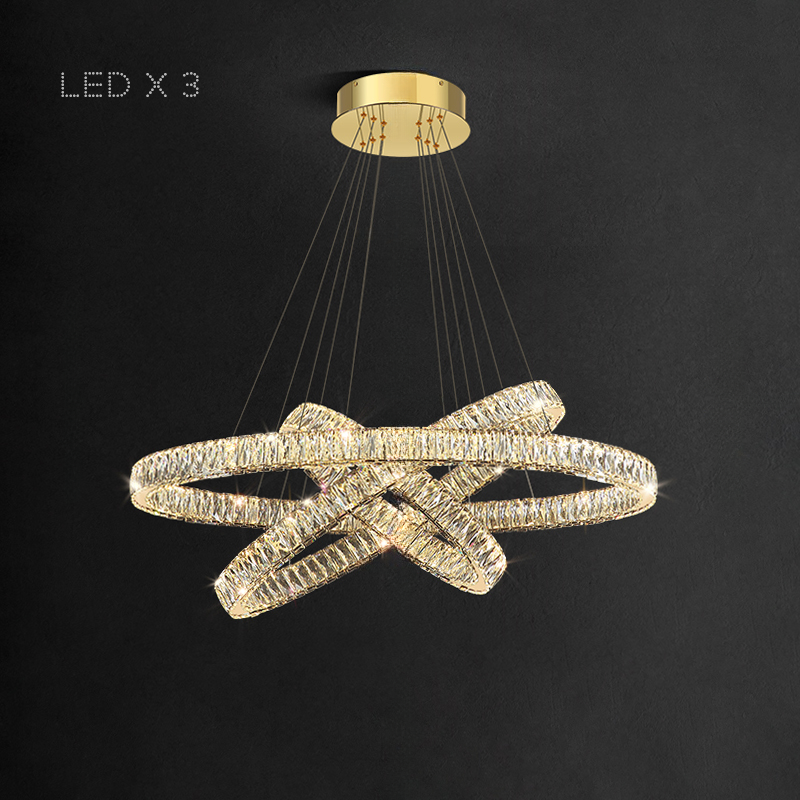 Кольцевые люстры и светильники BERTOLDA B LUX