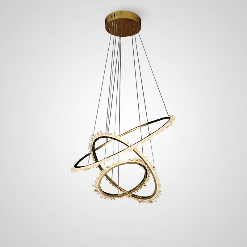 Кольцевые люстры и светильники DEODORA LUX