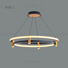 Кольцевые люстры и светильники GISELLA