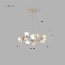 Кольцевые люстры и светильники JULY BLOSS Ring chandelier
