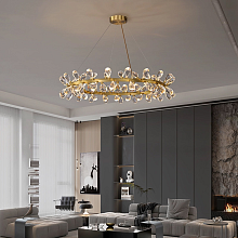 Кольцевые люстры и светильники GLORIOLE RING Ring chandelier