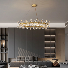 Кольцевые люстры и светильники GLORIOLE RING Ring chandelier