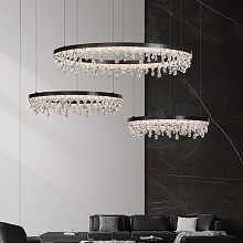 Кольцевые люстры и светильники ANDRUS Ring chandelier