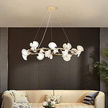 Кольцевые люстры и светильники JULY BLOSS Ring chandelier