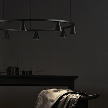 Кольцевые люстры и светильники FARLAND RING