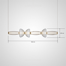 Реечный, рядный светильник HOLM LONG Linear light