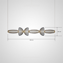 Реечный, рядный светильник HOLM LONG Linear light