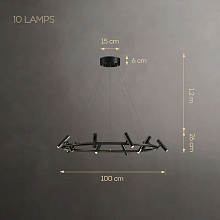 Кольцевые люстры и светильники LEEDS RING