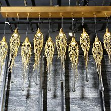 Реечный, рядный светильник Serip Liquid Single 1