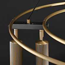 Кольцевые люстры и светильники TRIGGER CH