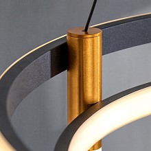 Кольцевые люстры и светильники GISELLA