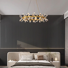 Кольцевые люстры и светильники GLORIOLE RING Ring chandelier