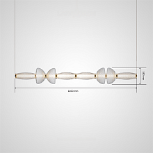 Реечный, рядный светильник HOLM LONG Linear light