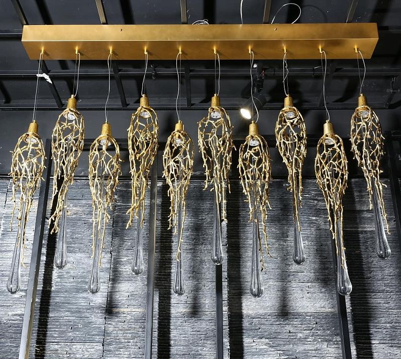 Реечный, рядный светильник Serip Liquid Single 1