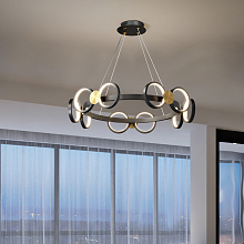 Кольцевые люстры и светильники BENEDIKTA